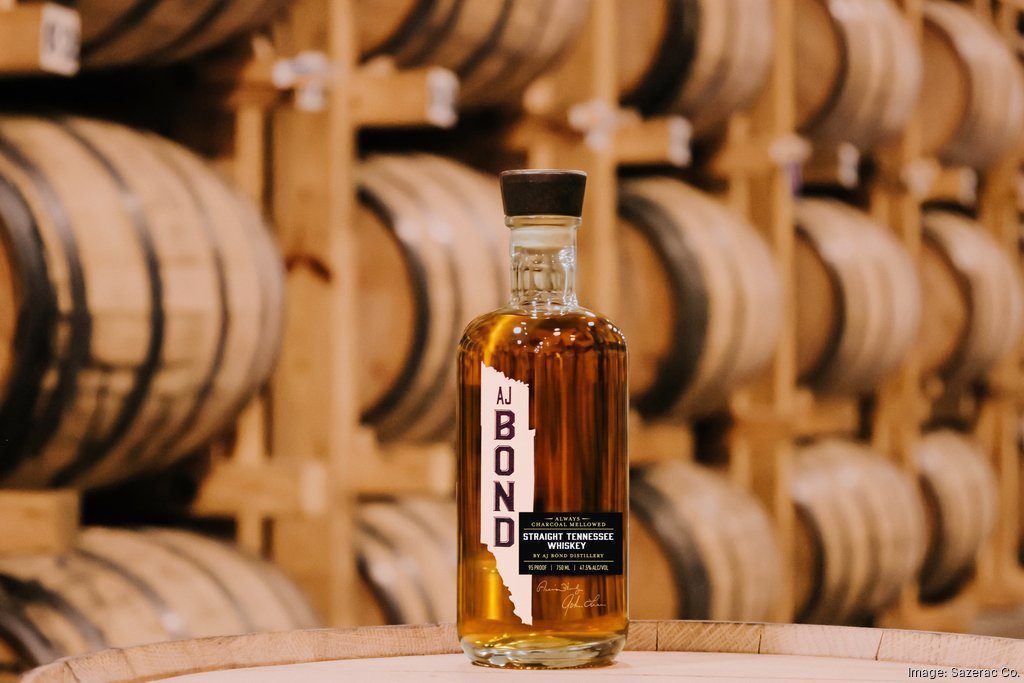 Sazerac Co. unveils flagship AJ Bond whiskey brand - Louisville