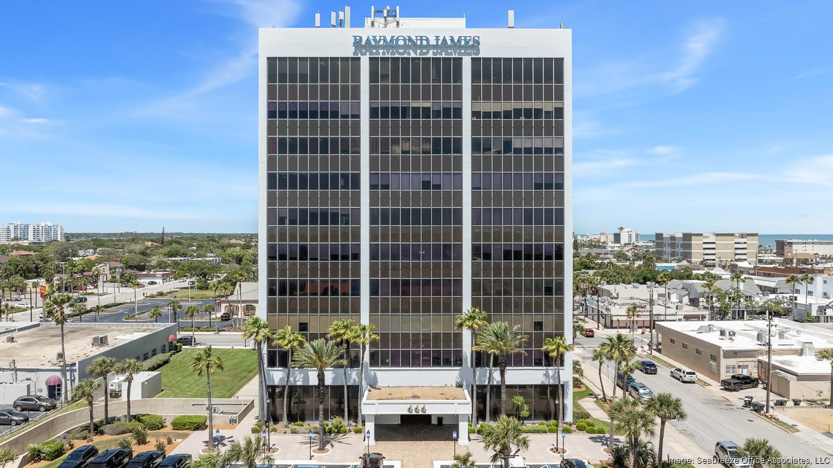 Class A office tower in Daytona Beach hits market without asking price