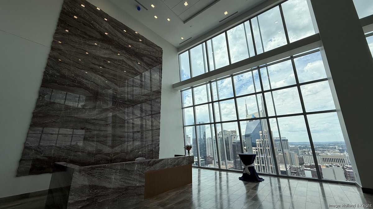 'Huge leap forward': Holland & Knight opens new downtown office in trailblazing tower