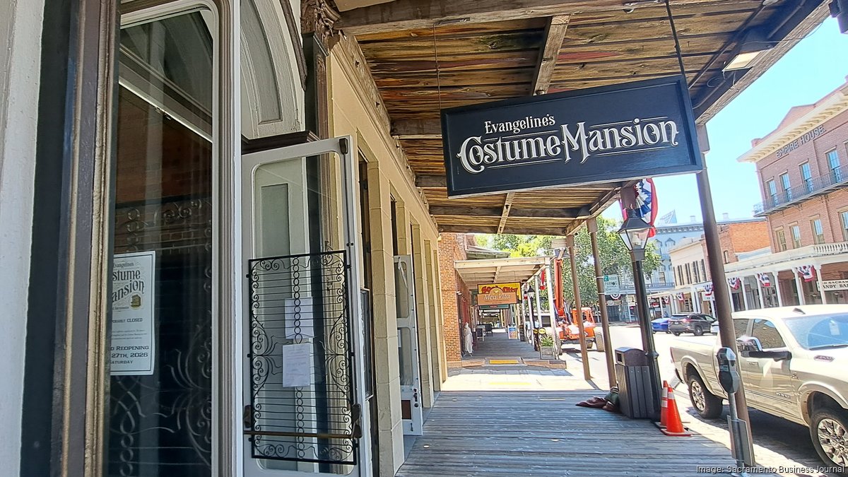 Evangeline's Costume Mansion reopening two floors a year after fire shut down Old Sacramento shop