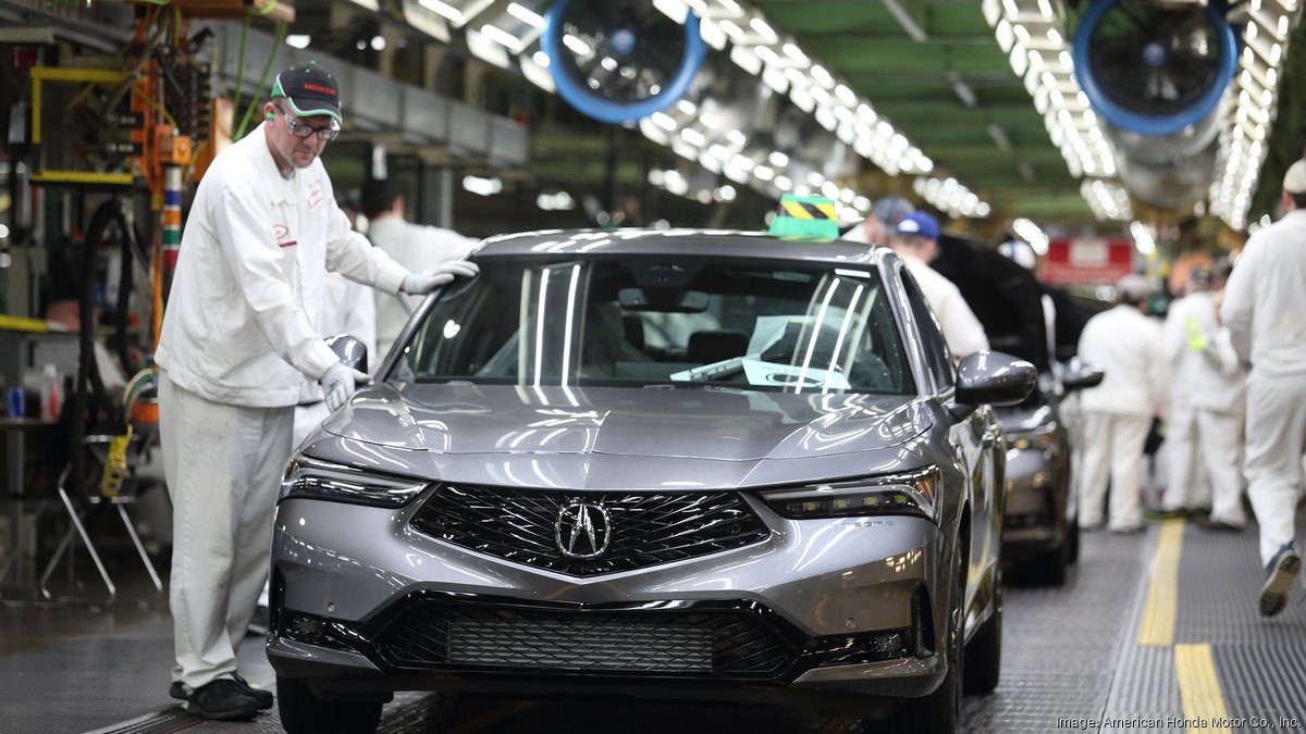 Ohio-built Honda and Acura vehicles among the country's most 'American' - Columbus Business First