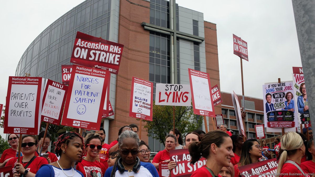 Baltimore nurses strike again as contract talks drag on - Baltimore Business Journal