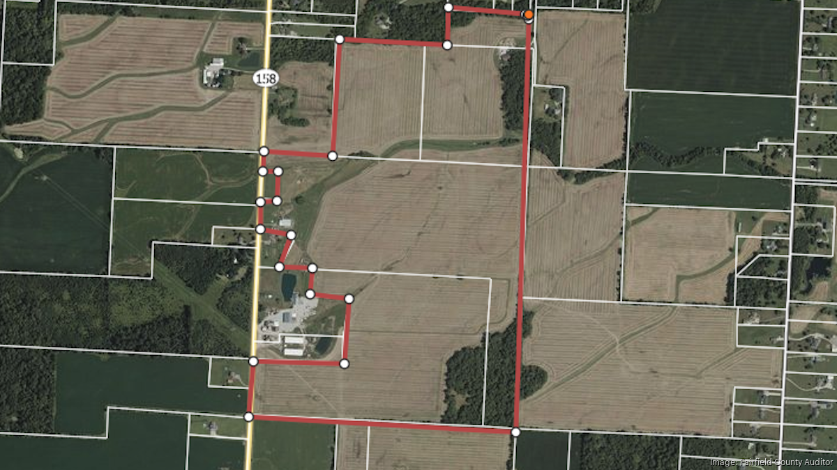 202-acre site near $2B data center campus hits market in Fairfield County - Columbus Business First