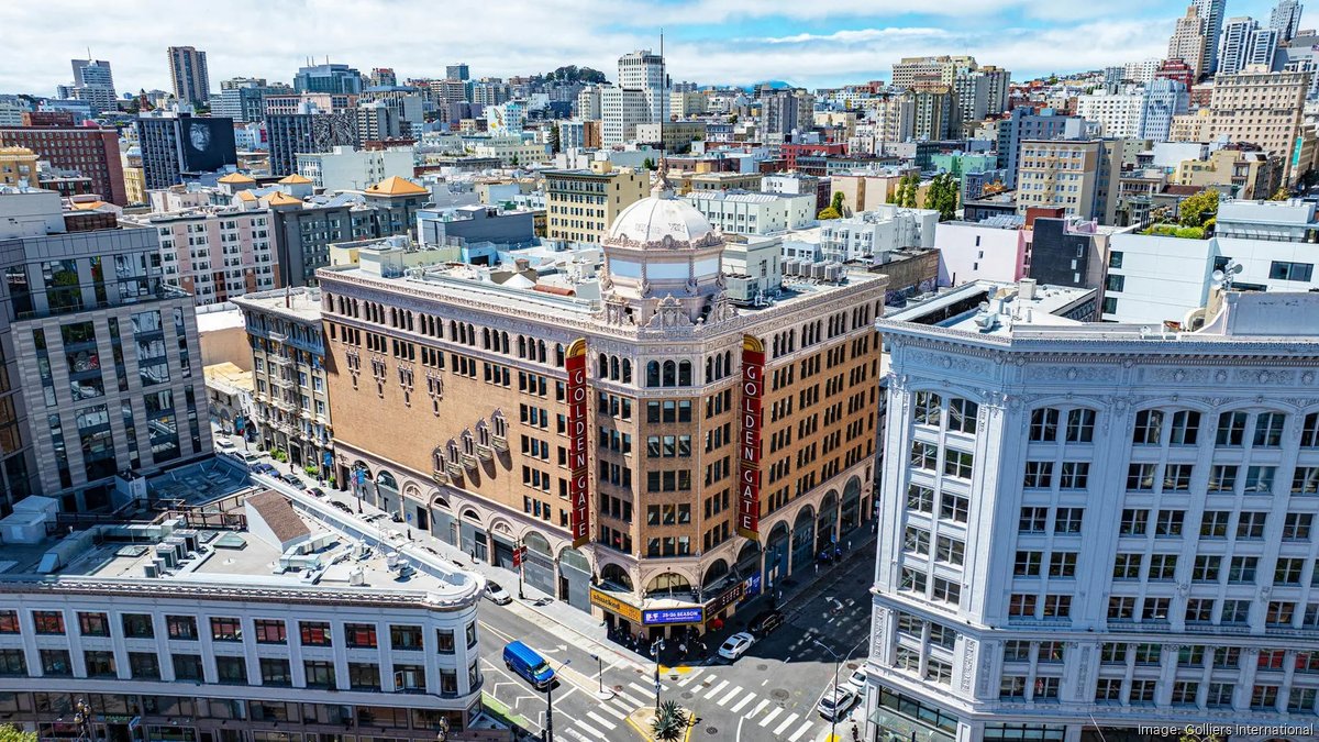 A former WeWork office building connected to S.F.'s Golden Gate Theatre sells for less than $7 million - San Francisco Business Times