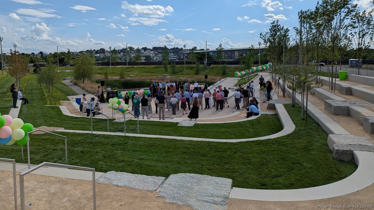 Suffolk Downs’ new big feature is an amphitheater — and a catch basin