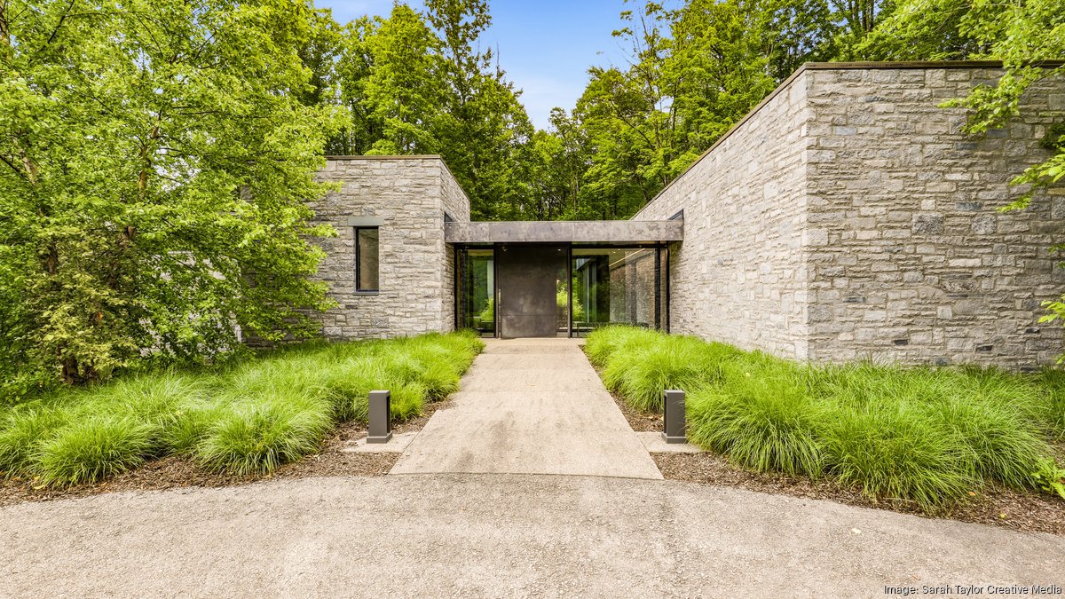 $2.8M Ligonier stone ranch-style home with courtyards, sauna listed for sale (photos)