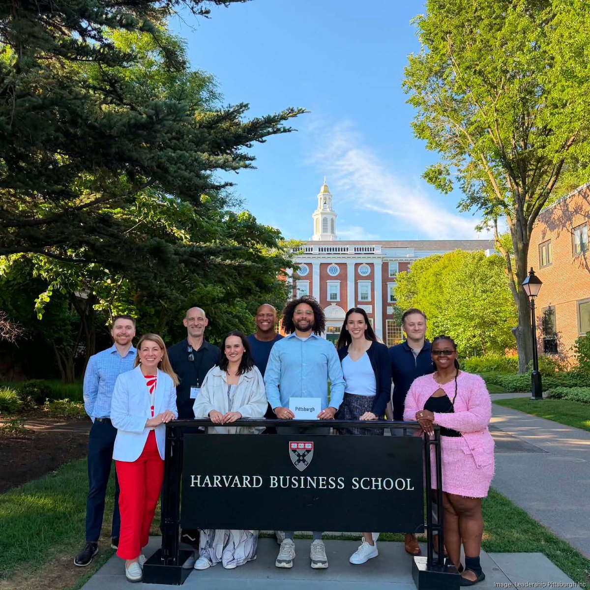 Nine Pittsburgh leaders attend Harvard Business School YALP