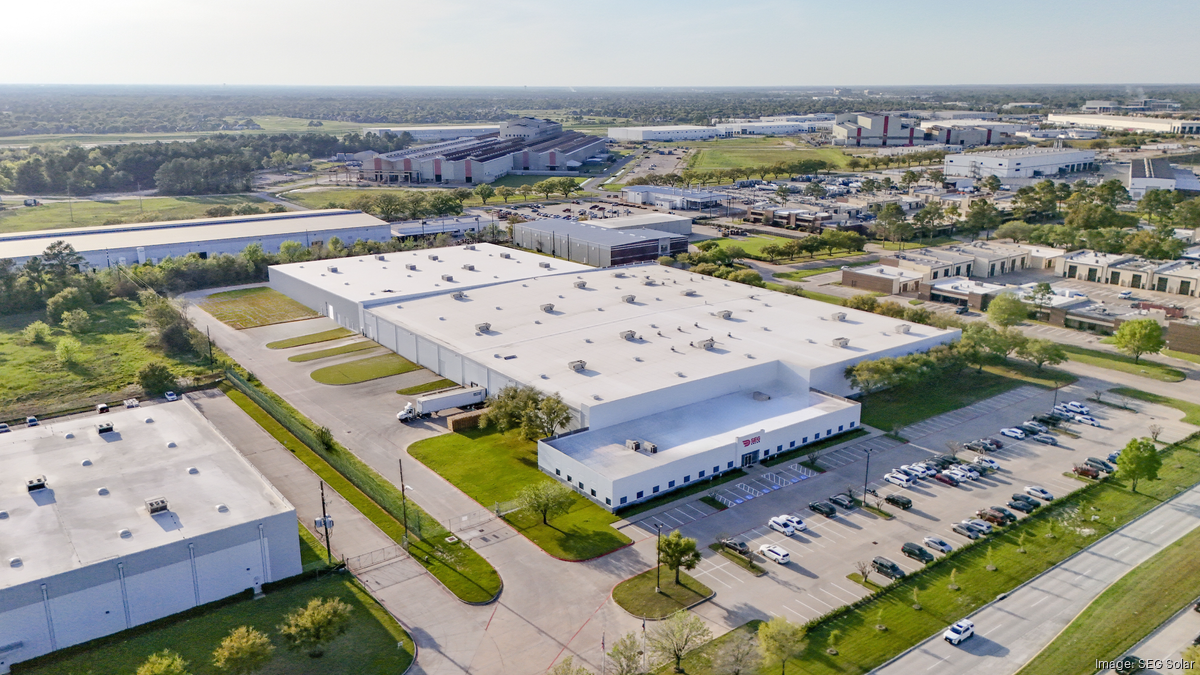 SEG Solar plans 3 new facilities, at least 2 in Houston, totaling nearly $1 billion in investment