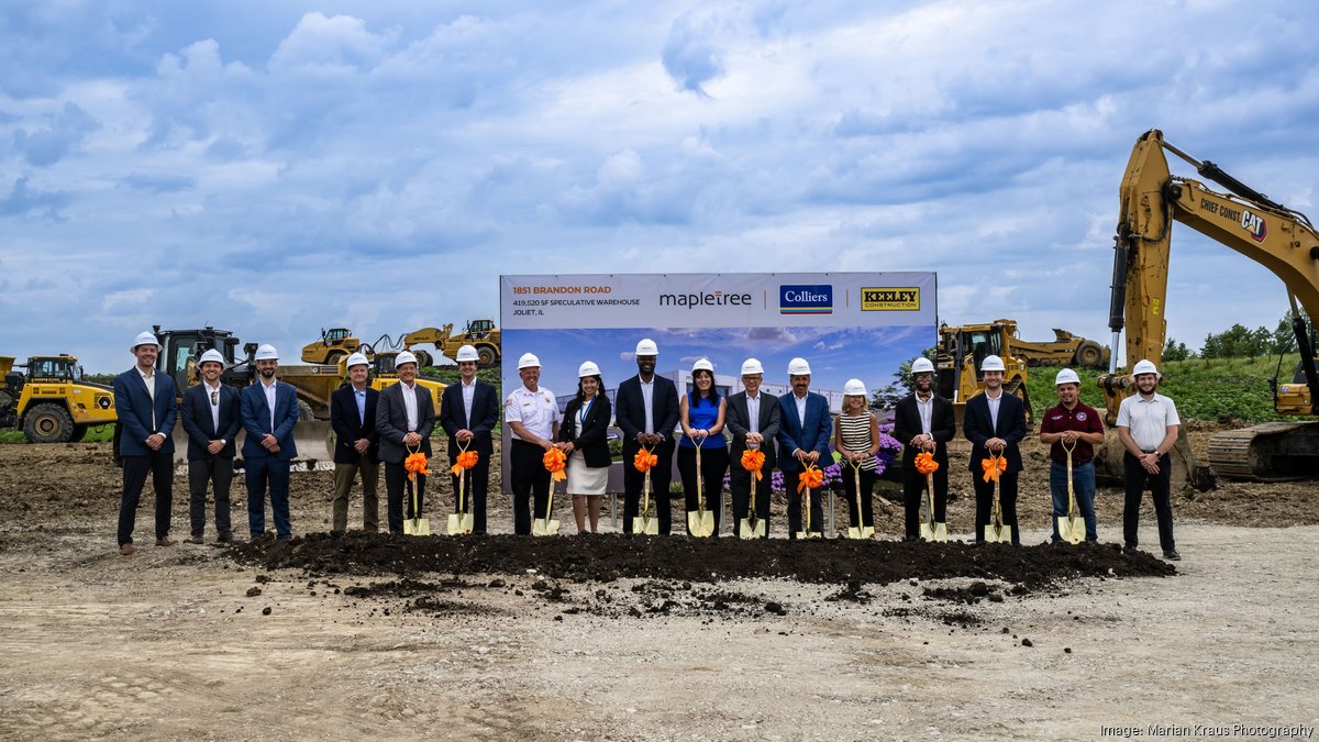 Mapletree Investments continues to dig into Joliet with a second warehouse underway - Chicago Business Journal