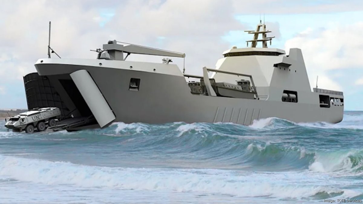 TOTE Services awarded $2.2B Navy contract for vessel construction - Jacksonville Business Journal