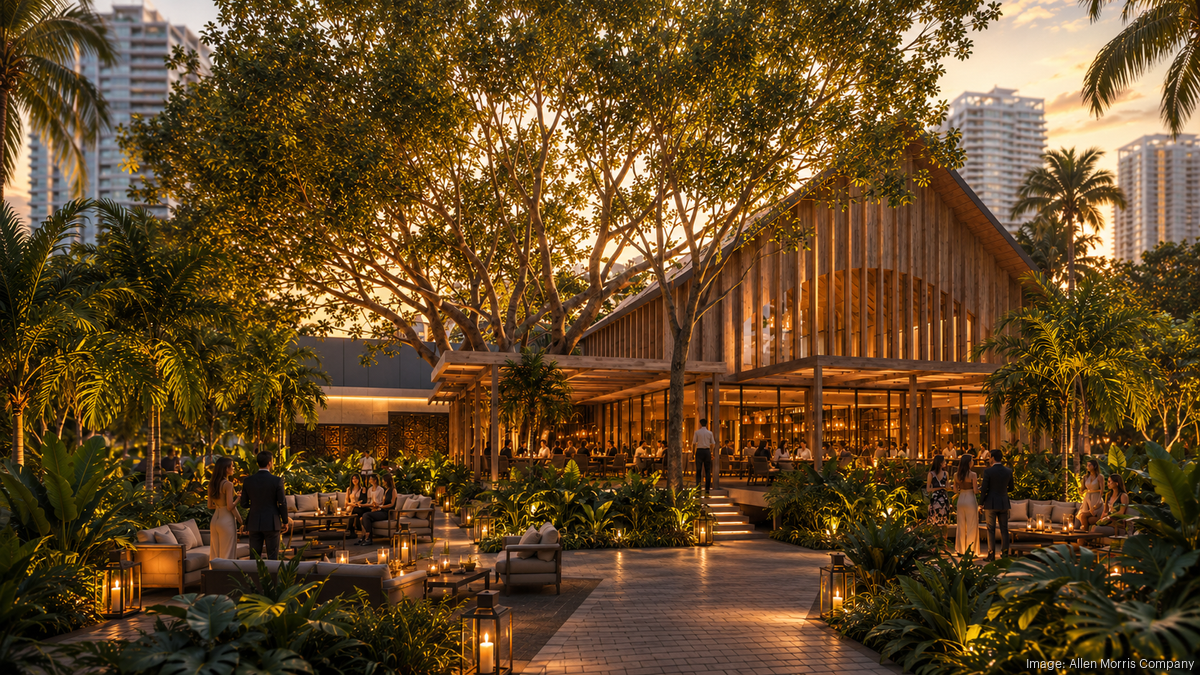 Allen Morris Co. could build restaurant on former Brickell park - South Florida Business Journal