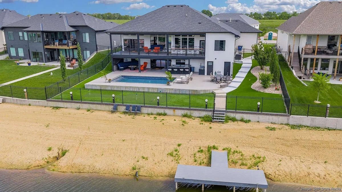 Waterfront estate at the Moorings at Crystal Lake listed for $1.36 million - Wichita Business Journal