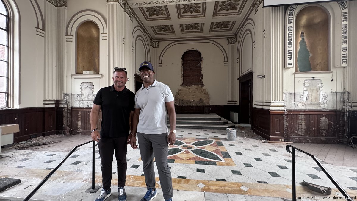 NFL player-turned-pastor to transform shuttered Catholic church - Baltimore Business Journal