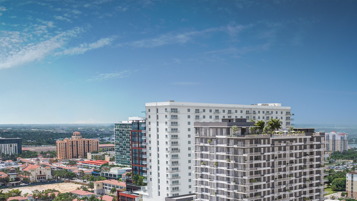 Marriott hotel, apartments break ground in West Palm Beach - South Florida Business Journal