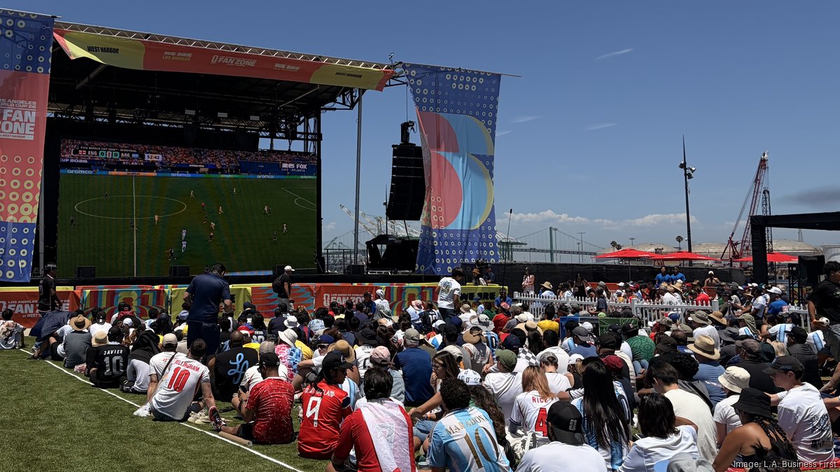 More than 810K fans joined in on World Cup activities around L.A., data shows - L.A. Business First