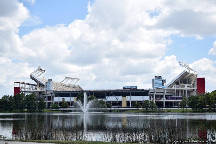 Sports execs pitch $54M parking garage at Camping World Stadium
