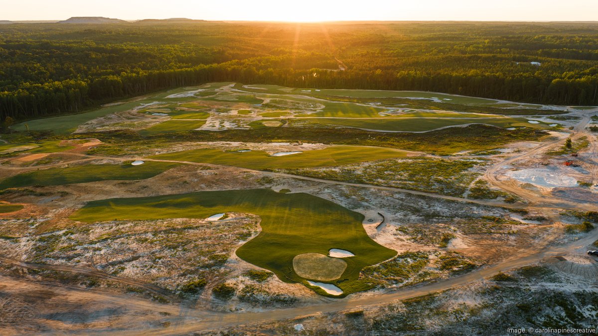 South Carolina's Candyroot Lodge golf resort nearly ready for preview play - Charlotte Business Journal