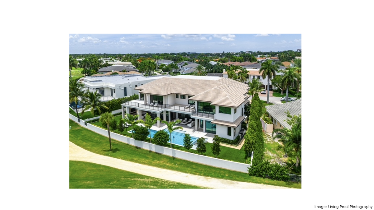 Boca Raton spec country club mansion sold for $21.5M (photos) - South Florida Business Journal