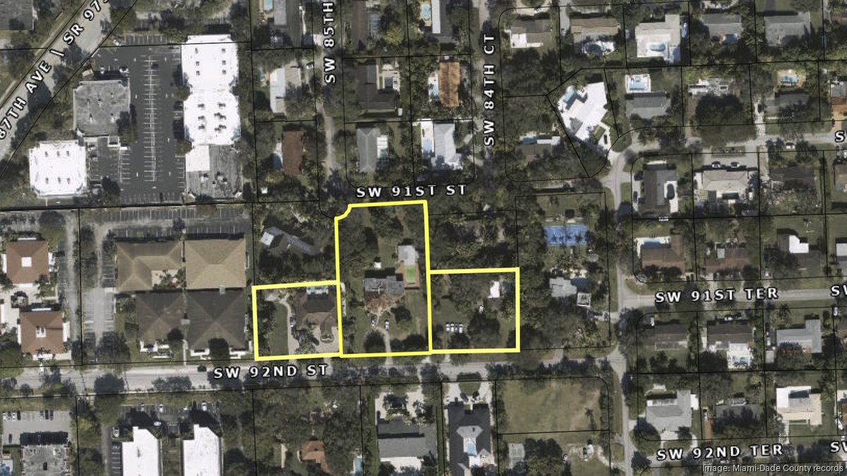 Developer could rezone site near Baptist Hospital amid community criticism - South Florida Business Journal