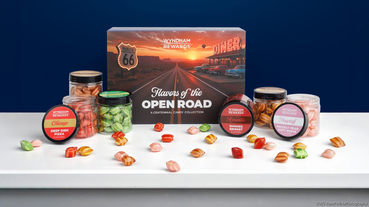 Wyndham unveils Route 66 candy collection with roasted green chile flavor for New Mexico