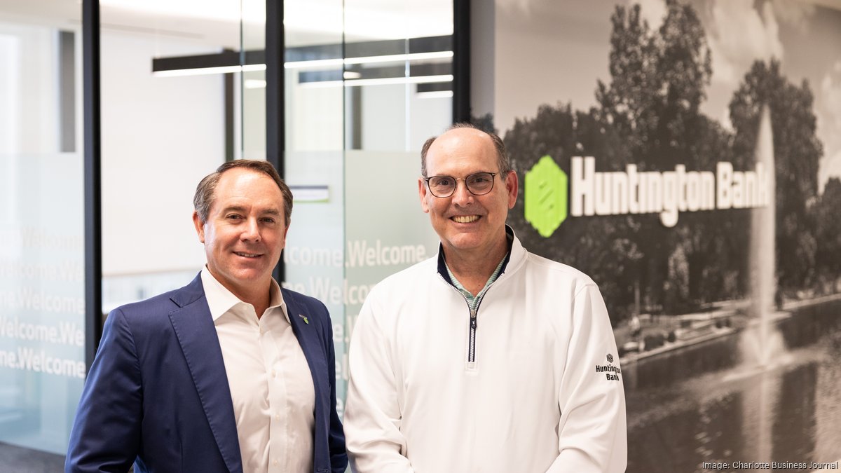 Huntington Bank's commercial chief explains why Carolinas expansion is exceeding targets - Charlotte Business Journal