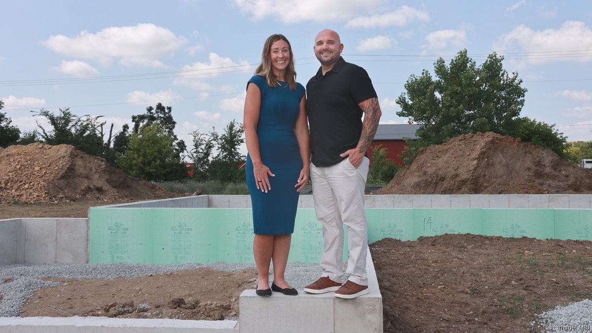 First-time homebuilders Tim and Mandy Vandeville want to disrupt the market