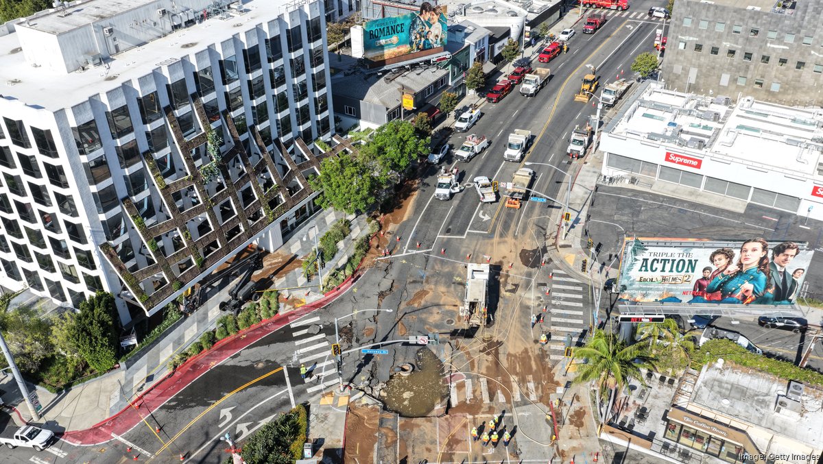 Sunset Strip businesses still in recovery after water main break - L.A. Business First