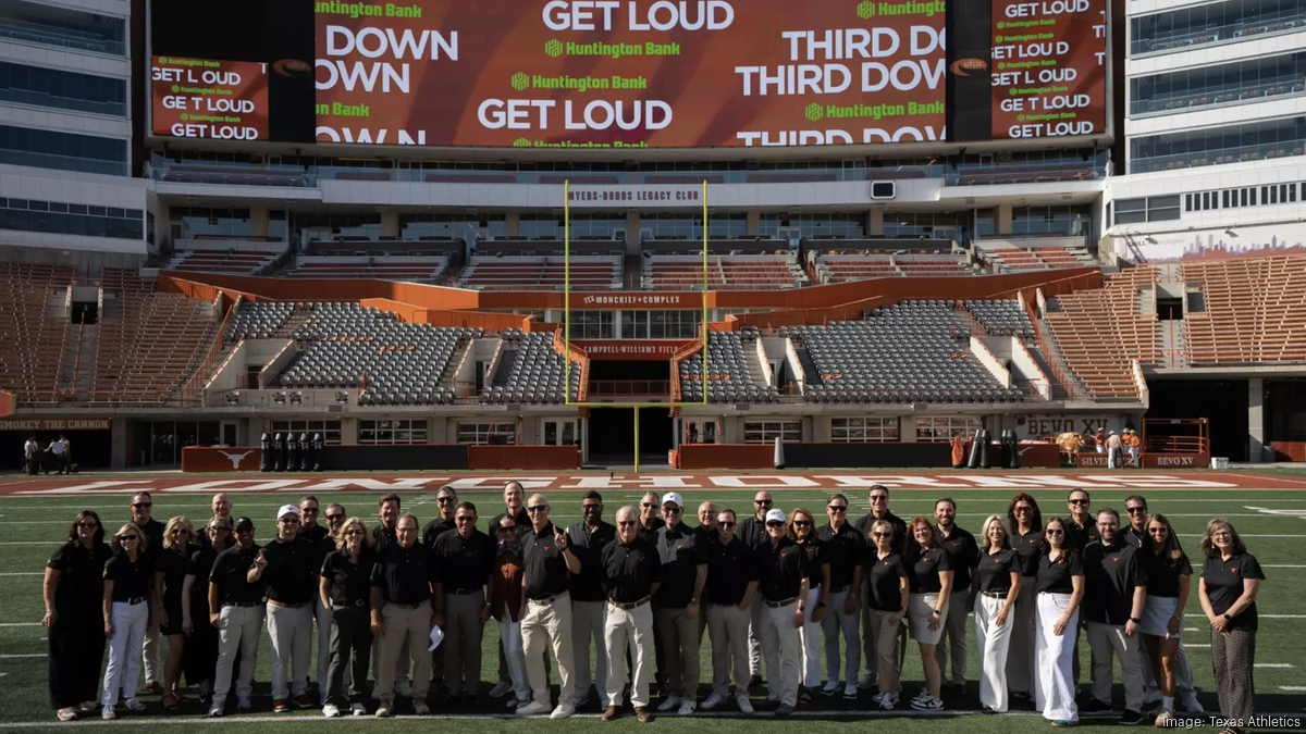 Huntington Bank enters 10-year sponsorship deal with University of Texas - Columbus Business First