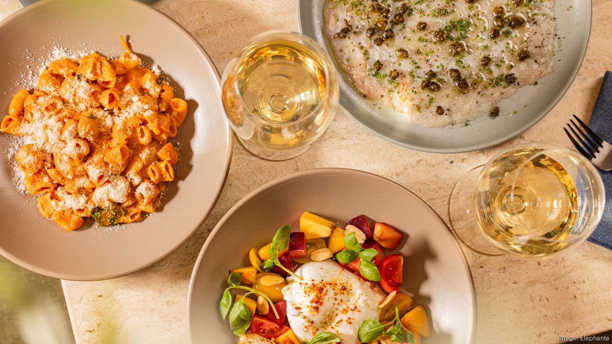 Inside 23Springs' largest restaurant: Élephante, a coastal Italian restaurant