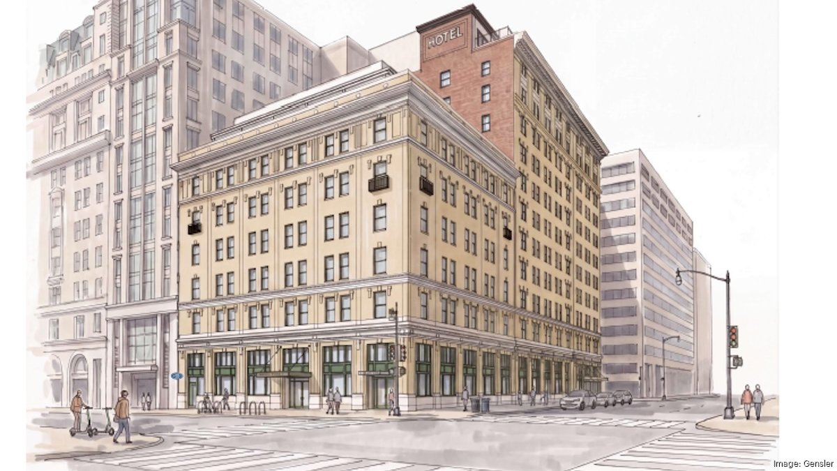 KHP Capital Partners plans gut rehab of Hotel Harrington building