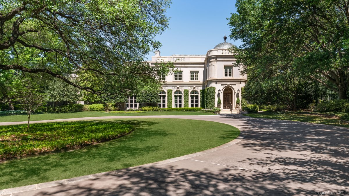 Rick Strauss' Preston Hollow estate hits market as Texas' priciest new listing