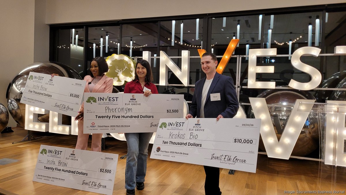 Davis ag-tech company Krokos Bio wins Pitch Elk Grove startup competition