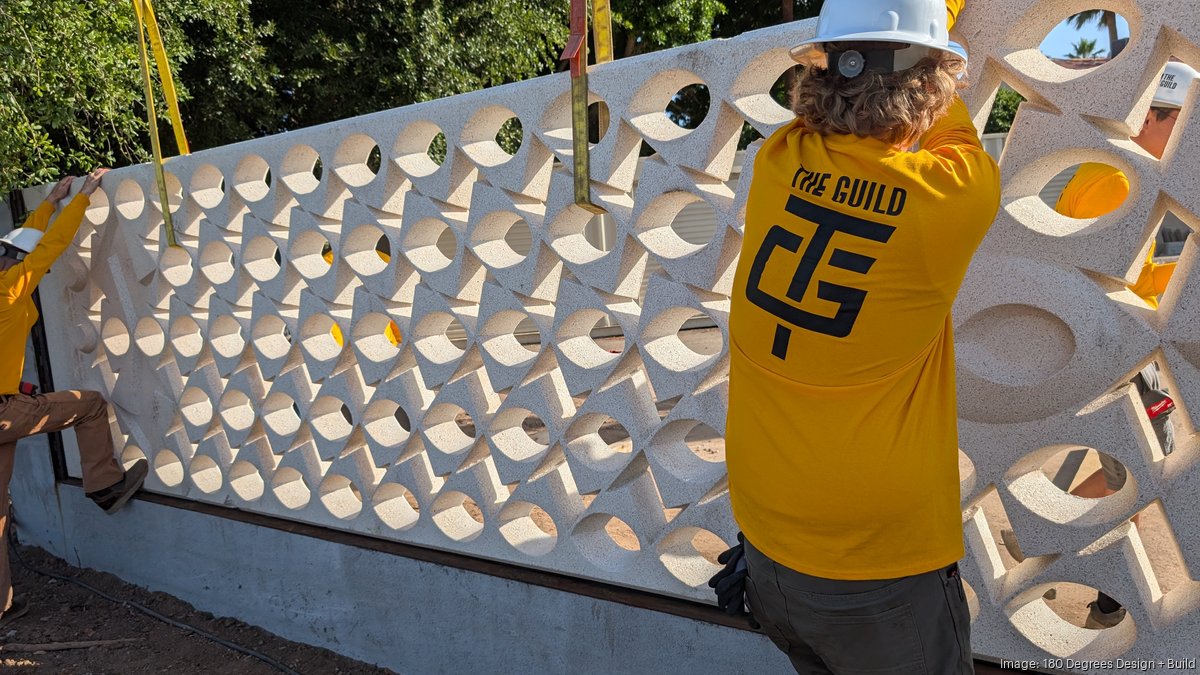 Design firm rescues midcentury breeze blocks as Phoenix movement to upcycle structures grows