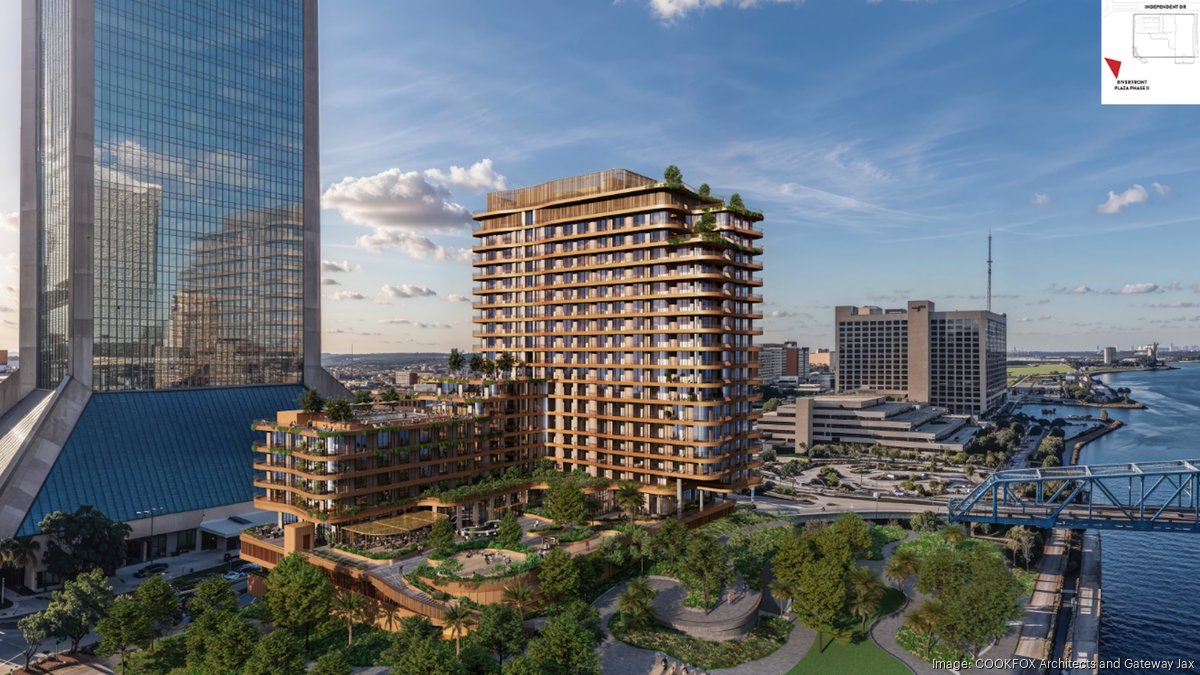 Gateway Jax moves forward with Riverfront Plaza tower after securing design approval - Jacksonville Business Journal