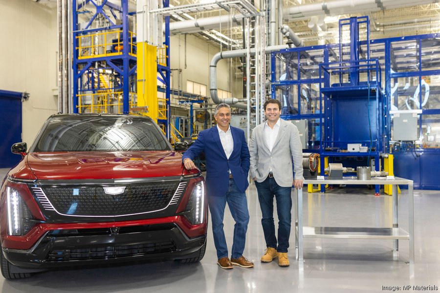 MP Materials delivers first magnets to General Motors from Fort Worth factory