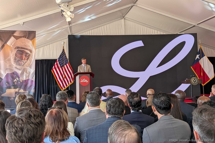 Eli Lilly breaks ground on $6.5B Houston plant, largest project of its kind in Texas history