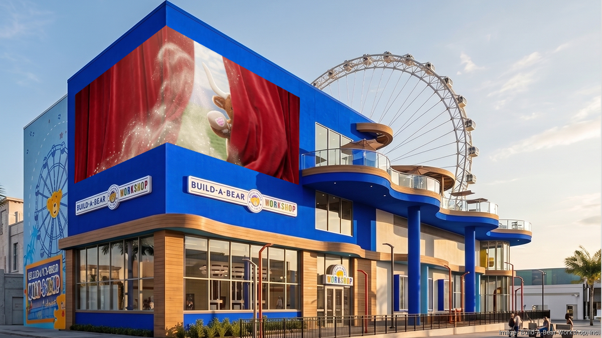 Build-A-Bear Workshop sets November opening at Orlando's Icon Park ...