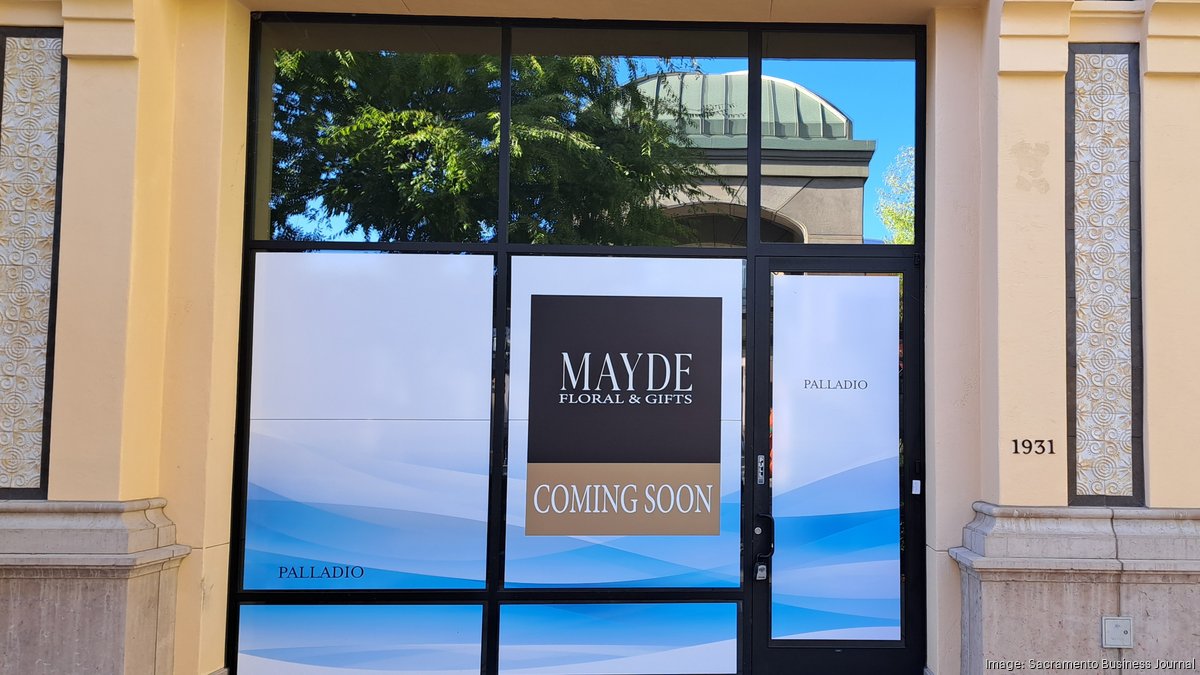 Mayde Floral & Gifts coming to Folsom's Palladio