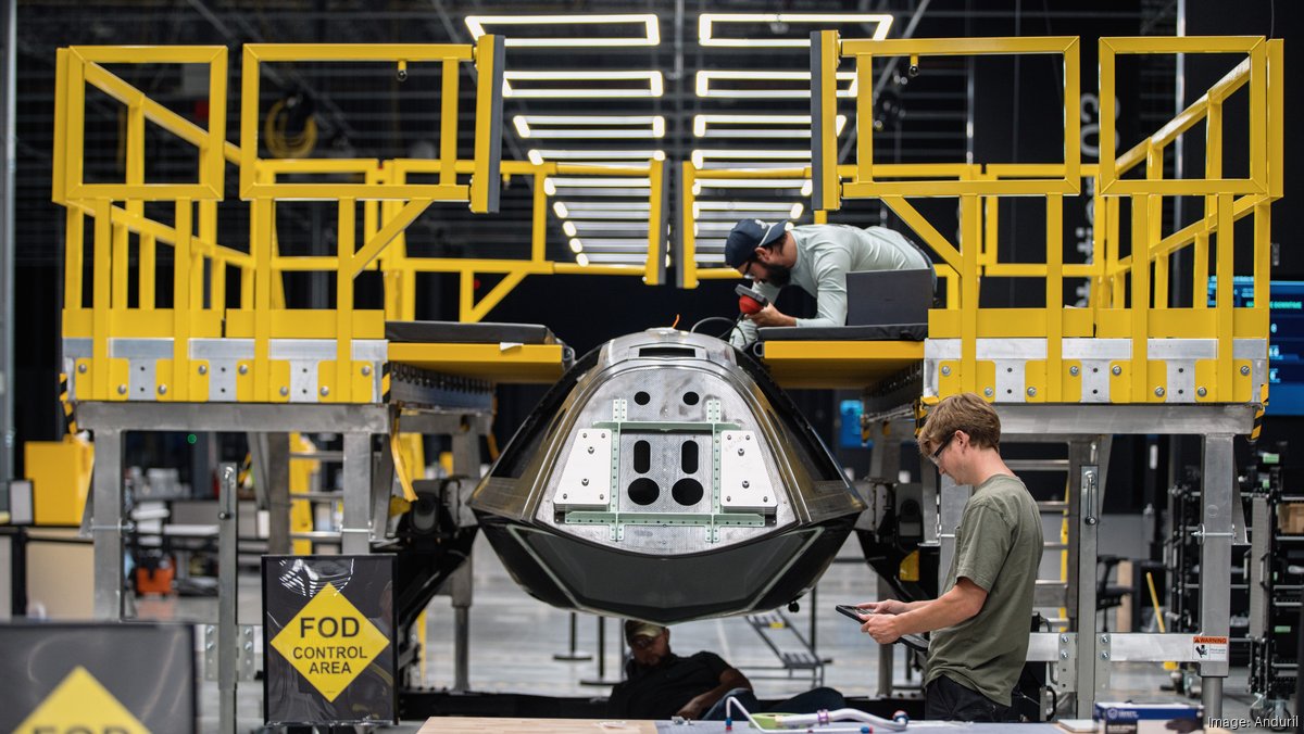Anduril tops 300 employees at Central Ohio facility, exceeding earlier projection