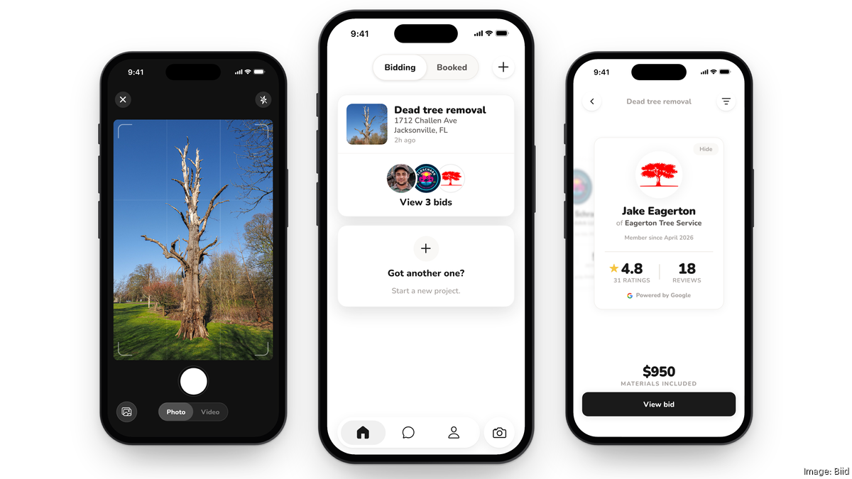 First Coast app founded to connect homeowners, contractors more quickly - Jacksonville Business Journal