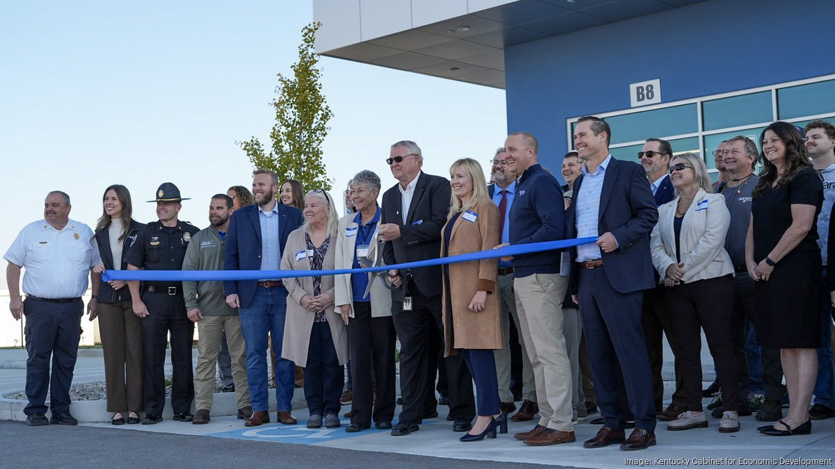California company debuts $141M production facility in Northern Kentucky