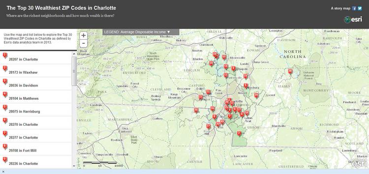 Where Charlotte's wealth is, an interactive map - Charlotte Business Journal