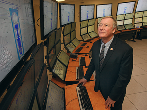 NuScale Power CEO John Hopkins 3 control room