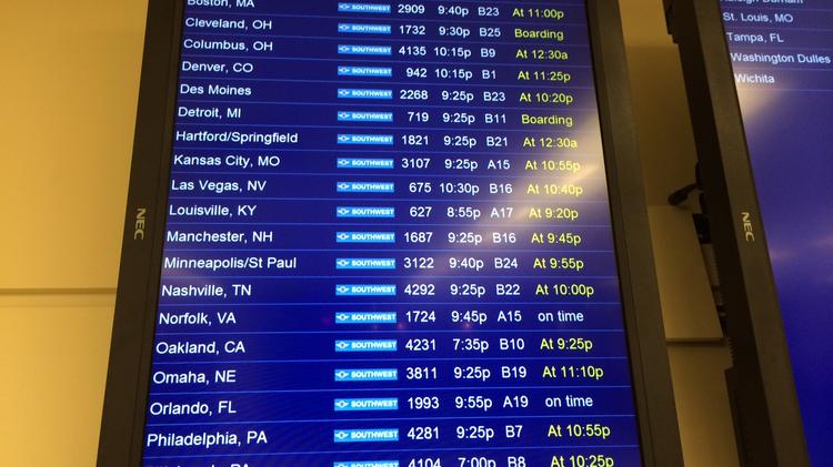 Why Southwest Airlines isn&#39;t operating on time - Chicago Business Journal