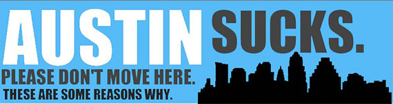 Infographic Austin S Don T Move Here Business Journal Austin Graphic Designer Kammie Russel Doesn T Want You To Move Here See Some