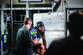 Prime Video incorporated Richard Sherman to its Thursday