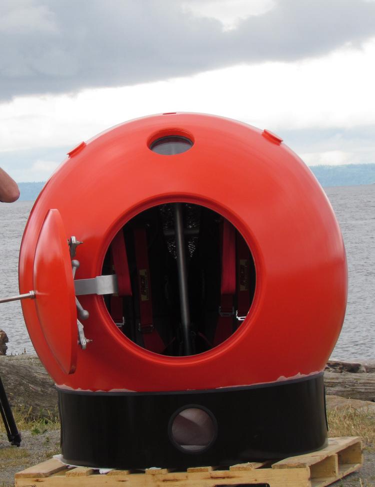 Tsunami survival capsules shipped to Japan by Seattle-area company