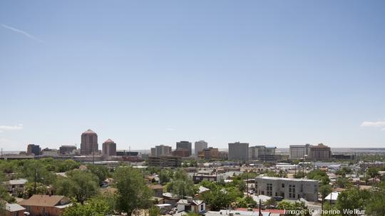 albuquerque skyline