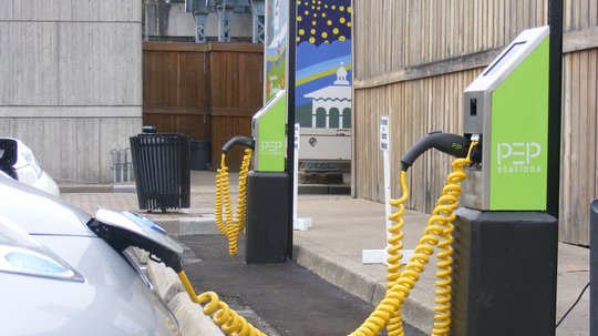 Sawyer Point charging station