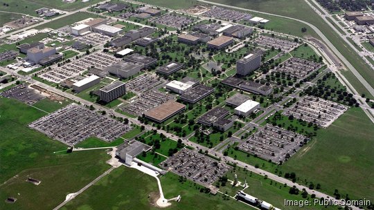 Aerial View of the Johnson Space Center